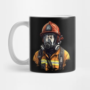 Flame Resistant Fireman Mug
